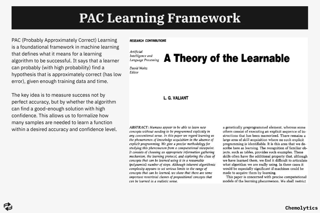 PAC Learning Framework